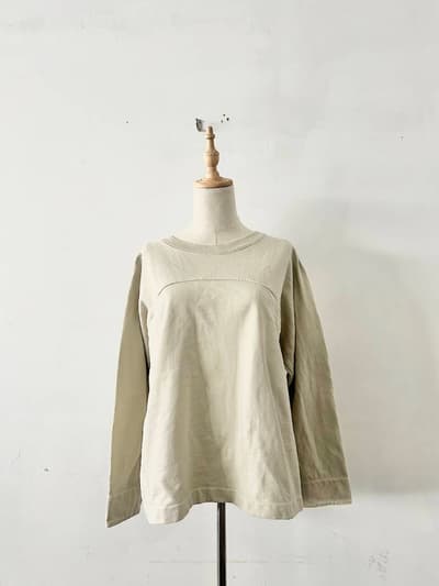 【美品】Veritecoeur カットソー ベージュ VCC-498