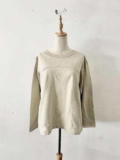 【美品】Veritecoeur カットソー ベージュ VCC-498 画像2