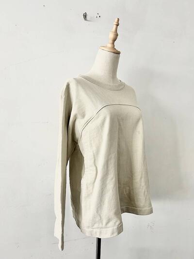 【美品】Veritecoeur カットソー ベージュ VCC-498 画像4