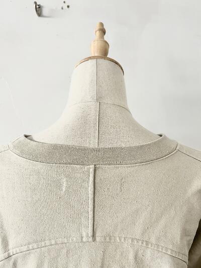【美品】Veritecoeur カットソー ベージュ VCC-498 画像7