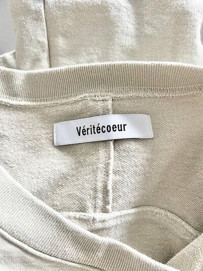 【美品】Veritecoeur カットソー ベージュ VCC-498 画像8
