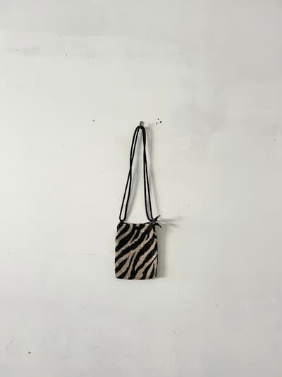 【美品】JOUNAL STANDARD LUXE　ゼブラ　ショルダーバッグ 画像1
