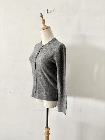 eleven 2nd イレブンセカンド カシミア100% カーディガン 画像4