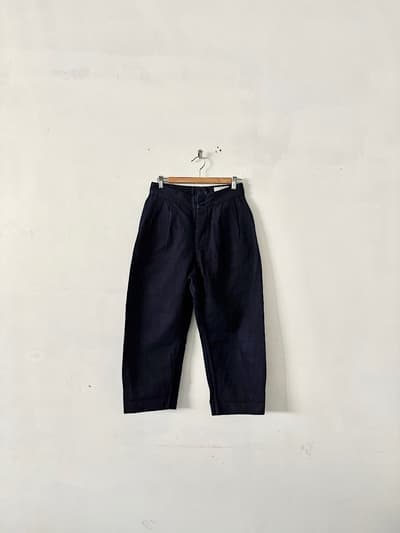 【美品】YAECA (ヤエカ) CANVAS DESIGN 2TUCK PANTS  画像1