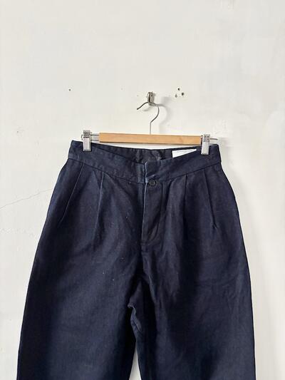 【美品】YAECA (ヤエカ) CANVAS DESIGN 2TUCK PANTS  画像2