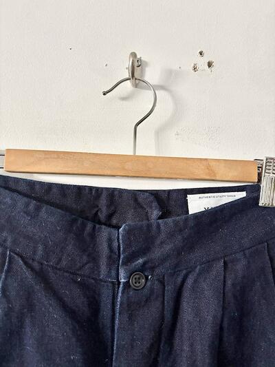 【美品】YAECA (ヤエカ) CANVAS DESIGN 2TUCK PANTS  画像3