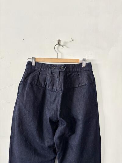【美品】YAECA (ヤエカ) CANVAS DESIGN 2TUCK PANTS  画像5
