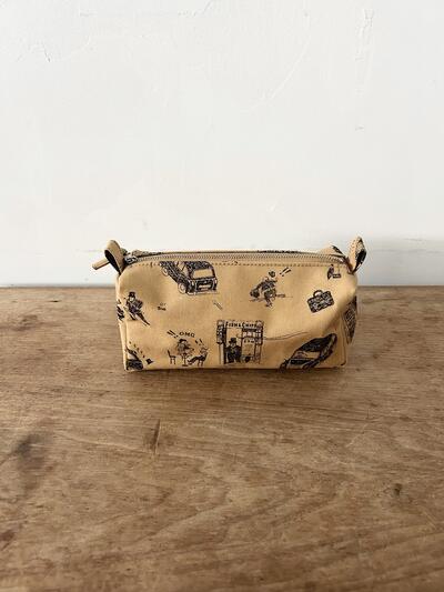 【未使用】R&D.M.Co- OLDMAN'S TAILOR　WHERE IS MY DOG　コットンポーチ 画像2