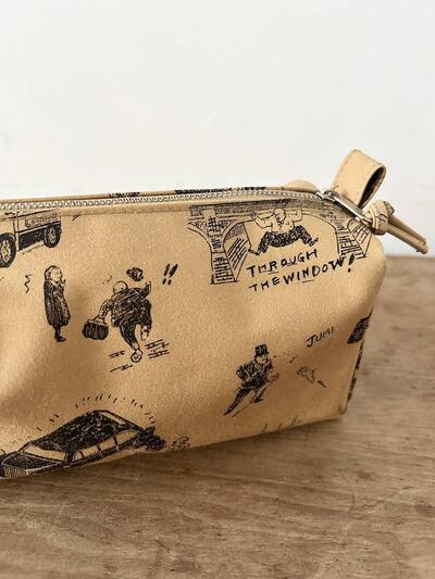 【未使用】R&D.M.Co- OLDMAN'S TAILOR　WHERE IS MY DOG　コットンポーチ 画像6