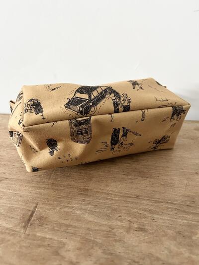 【未使用】R&D.M.Co- OLDMAN'S TAILOR　WHERE IS MY DOG　コットンポーチ 画像7