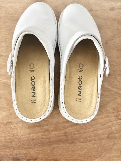 【美品】NAOT　IRIS　ホワイト　37　23.5cm　定価30800円 画像4