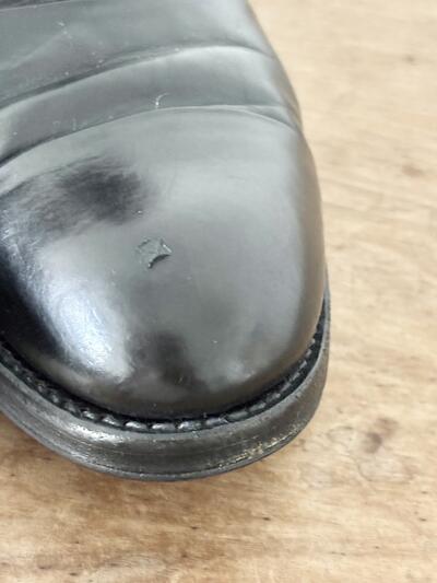 【美品】ARTS&SCIENCE　Cap toe shoes　黒　23.5cm　 画像7