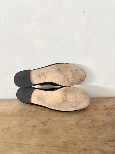 repetto レペット CENDRILLON AD サンドリオン パテント バレエシューズ 黒 40 箱付き 画像7
