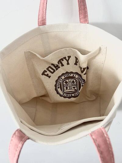 【未使用】45R キャンバス トート バッグ ハンド バッグ 画像3