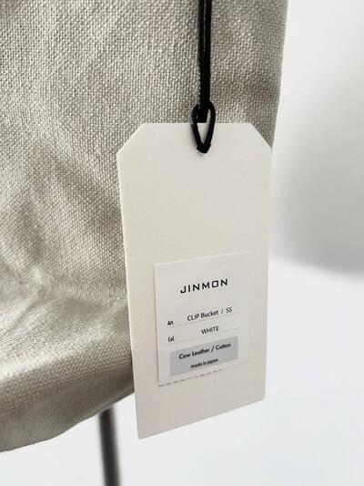 【未使用】JINMON　CLIP Busket　SSサイズ　WHITE 画像4