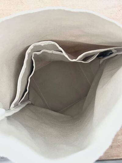 【未使用】JINMON　CLIP Busket　SSサイズ　WHITE 画像6