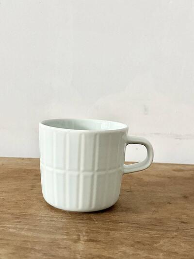 【未使用】marimekko　TIILISKIVI　マグカップ　ペールグリーン　 画像2
