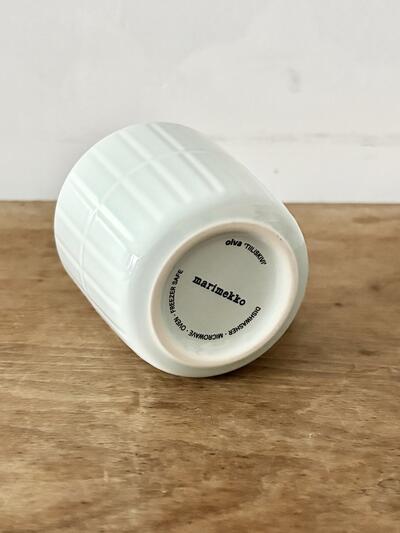 【未使用】marimekko　TIILISKIVI　マグカップ　ペールグリーン　 画像9
