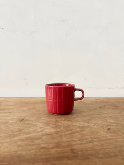 【未使用】marimekko　TIILISKIVI　マグカップ　テラコッタレッド　　 画像1