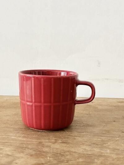 【未使用】marimekko　TIILISKIVI　マグカップ　テラコッタレッド　　 画像2