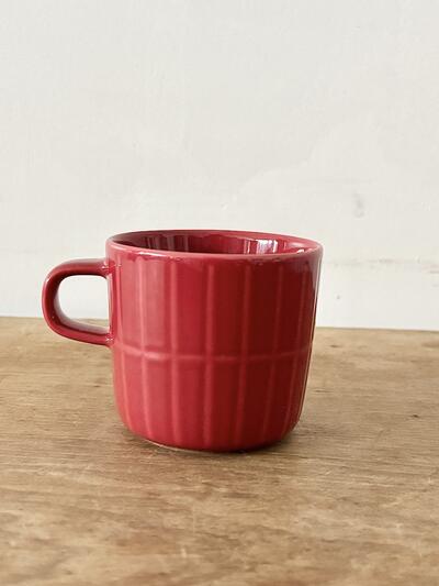 【未使用】marimekko　TIILISKIVI　マグカップ　テラコッタレッド　　 画像3