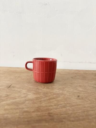 【未使用】marimekko　TIILISKIVI　マグカップ　テラコッタレッド　　 画像4