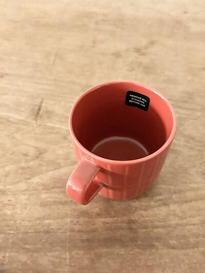 【未使用】marimekko　TIILISKIVI　マグカップ　テラコッタレッド　　 画像6