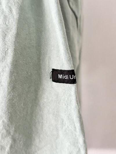 MidiUmi  ミントグリーン Tシャツ コットン100% カジュアル レディース Fサイズ 画像4
