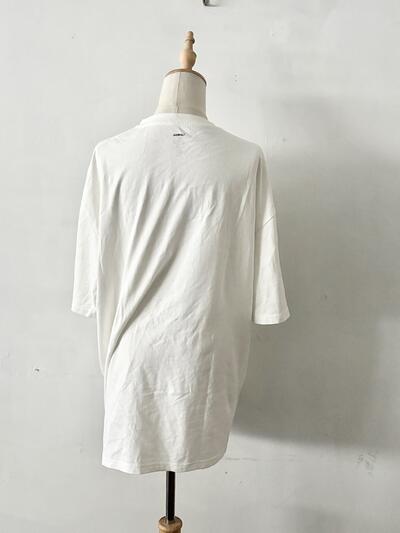 GRAMICCI  ホワイト Tシャツ ポケット付き コットン100% レディース Mサイズ 画像8