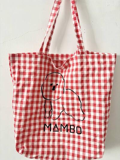 【美品】MAMBO ギンガムチェック トート　クラスカ 画像2
