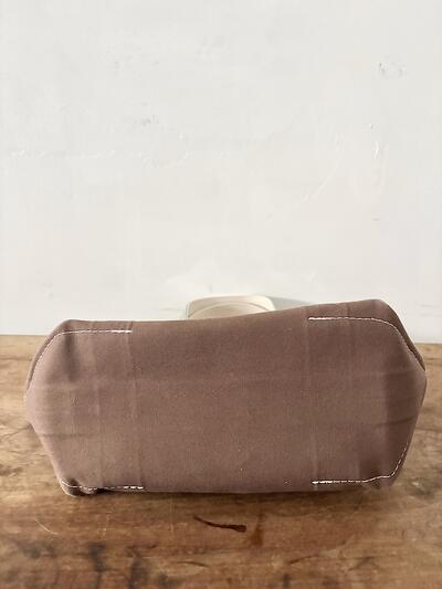 【美品】オーシバル キャンバス ミニトートバッグ バイカラー コットン 画像6