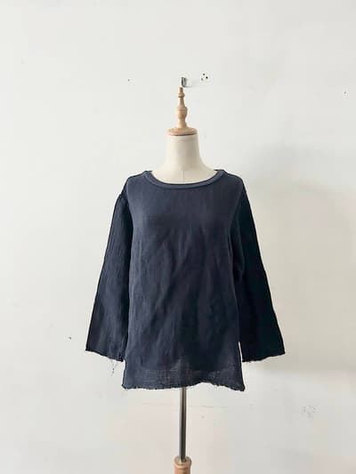 JOURNAL STANDARD LUXE リネンコットン プルオーバー カットソー 画像1