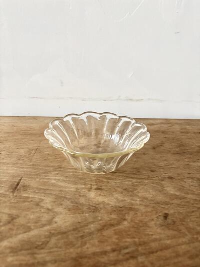 【美品】倉敷ガラス モール小鉢 ガラス鉢 レトロ デザート鉢 幅13.5cm 1 画像2