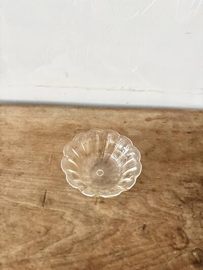 【美品】倉敷ガラス モール小鉢 ガラス鉢 レトロ デザート鉢 幅13.5cm 1 画像3