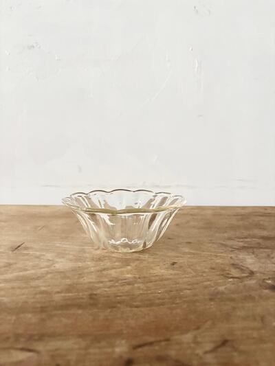 【美品】倉敷ガラス モール小鉢 ガラス鉢 レトロ デザート鉢 幅13.5cm 1 画像5