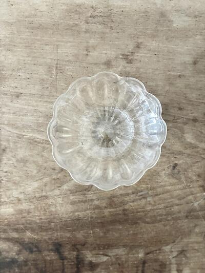 【美品】倉敷ガラス モール小鉢 ガラス鉢 レトロ デザート鉢 幅13.5cm　2 画像4