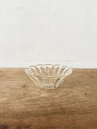 【美品】倉敷ガラス モール小鉢 ガラス鉢 レトロ デザート鉢 幅13.5cm　2 画像5