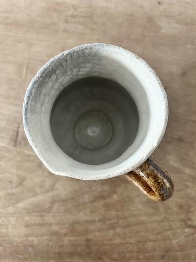 フランスアンティーク　キュノワール　陶器　ピッチャー　 画像3