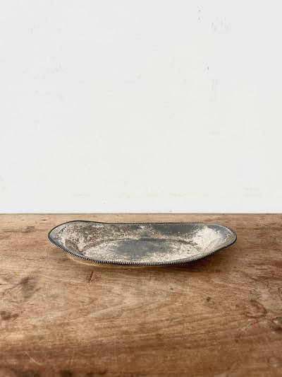アメリカヴィンテージ　NEW ENGLAND SILVER PLATE CO.　プレート 画像1