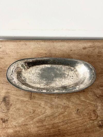 アメリカヴィンテージ　NEW ENGLAND SILVER PLATE CO.　プレート 画像2