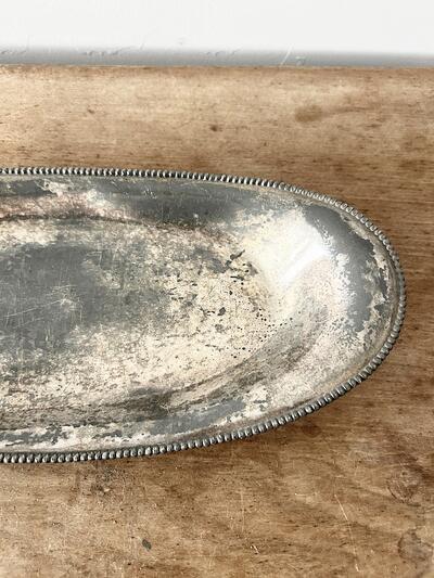 アメリカヴィンテージ　NEW ENGLAND SILVER PLATE CO.　プレート 画像3