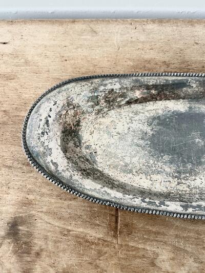 アメリカヴィンテージ　NEW ENGLAND SILVER PLATE CO.　プレート 画像4