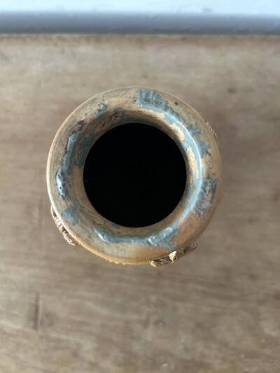 フランスアンティーク　タバコポット　pot a tabac 画像8