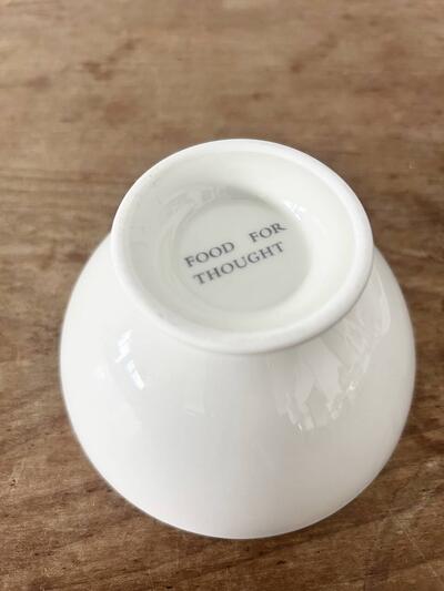 【美品】FOOD FOR THOUGHT カフェオレ ボウル 画像5