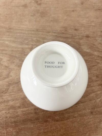 【美品】FOOD FOR THOUGHT カフェオレ ボウル 画像6