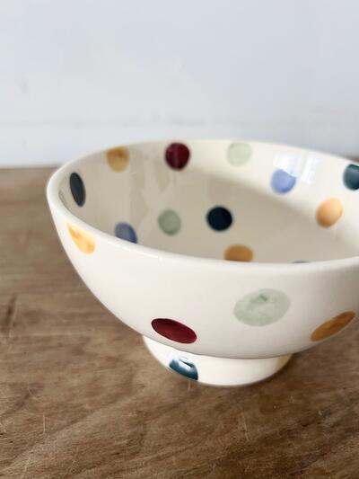 【美品】Emma Bridgewater ドット柄 カフェオレ ボウル　② 画像5