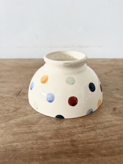 【美品】Emma Bridgewater ドット柄 カフェオレ ボウル　② 画像7