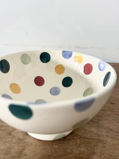 【美品】Emma Bridgewater ドット柄 カフェオレ ボウル　③ 画像5