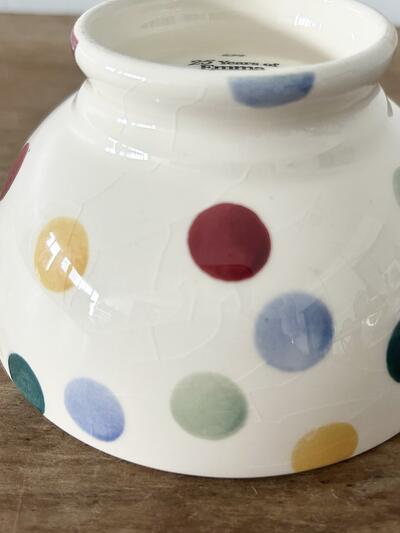 【美品】Emma Bridgewater ドット柄 カフェオレ ボウル　③ 画像8