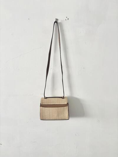 ユナイテッドアローズ 2way ショルダーバッグ かごバッグ 画像5